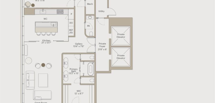 The residences at 1428 BRICKELL